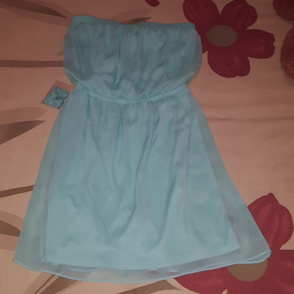 Express Strapless dress